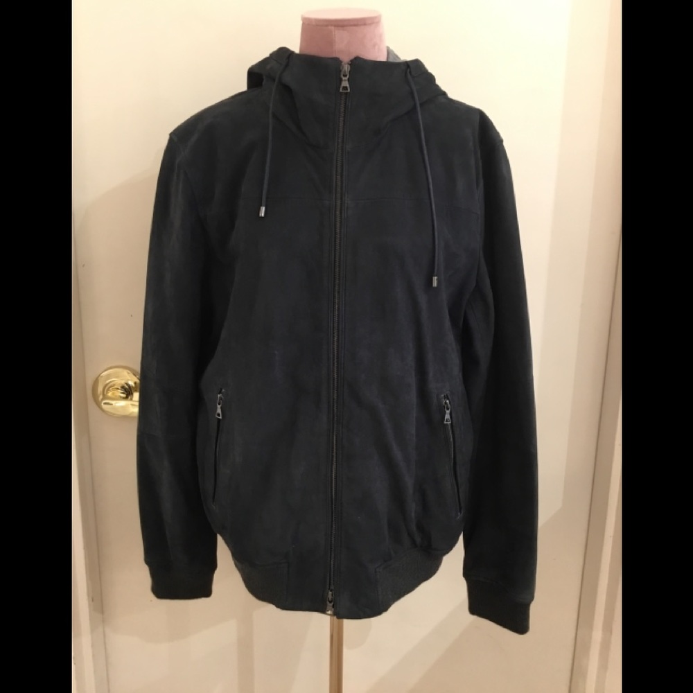 Vince suede hoodie